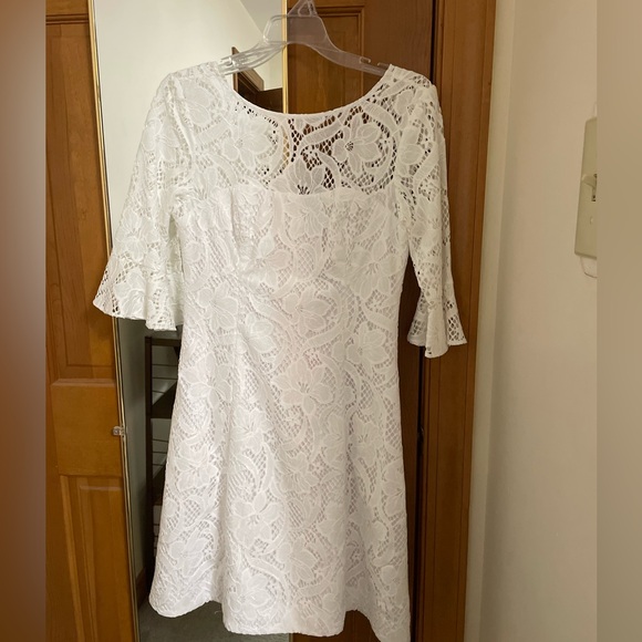 Lilly Pulitzer Size 2 White Allyson Dress NWT - Picture 2 of 6